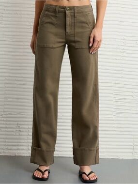 AE Stretch High-Waisted Utility Stovepipe Pant